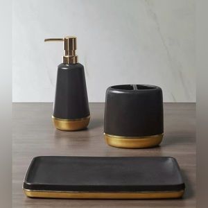 Ink & Ivy Lloyd 3-Pc Bath Accessory Set